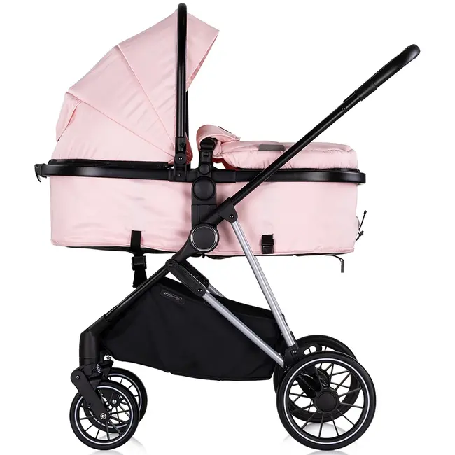 Carucior chipolino aura 3 in 1 pink marshmallow hubst-kkaur02506pm