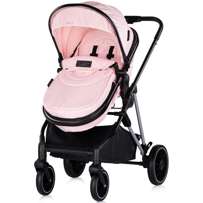 Carucior chipolino aura 3 in 1 pink marshmallow hubst-kkaur02506pm