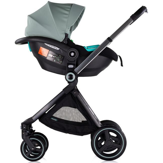 Carucior chipolino elite 3 in 1 basil hubkket02503ba