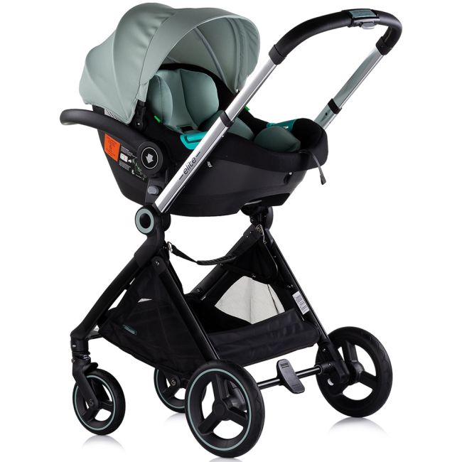 Carucior chipolino elite 3 in 1 basil hubkket02503ba