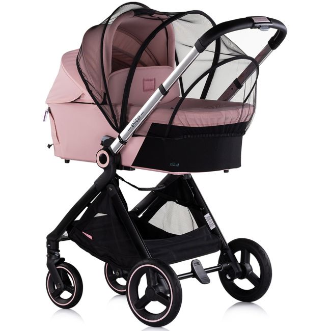 Carucior chipolino elite 3 in 1 pink marshmallow hubkket02504pm