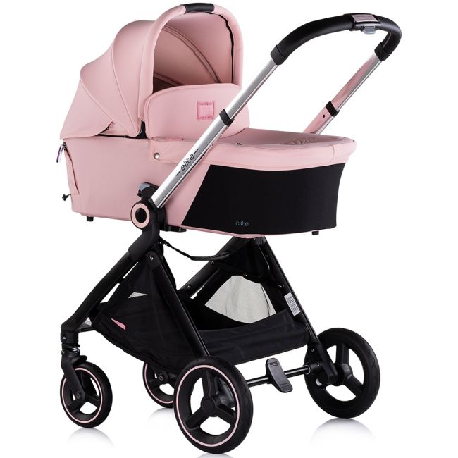 Carucior chipolino elite 3 in 1 pink marshmallow hubkket02504pm