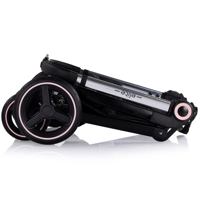 Carucior chipolino elite 3 in 1 pink marshmallow hubkket02504pm