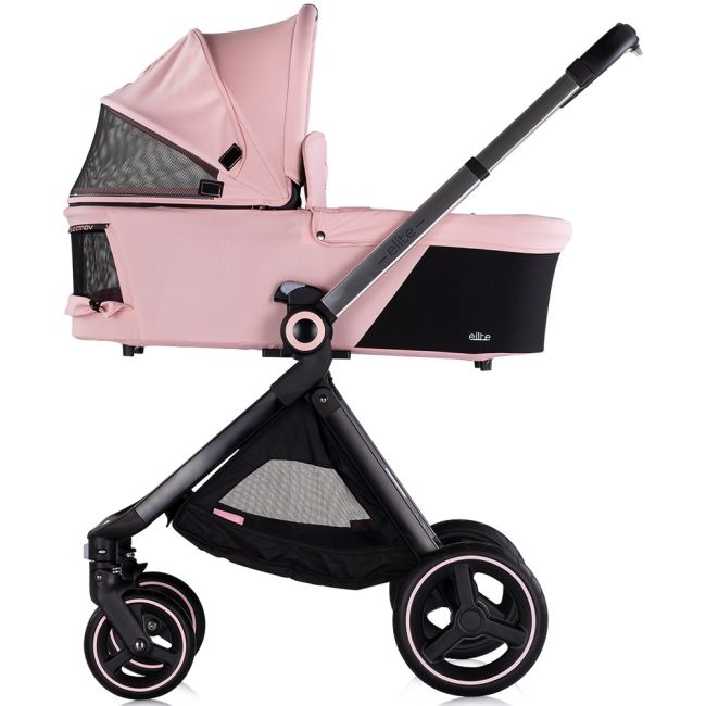 Carucior chipolino elite 3 in 1 pink marshmallow hubkket02504pm