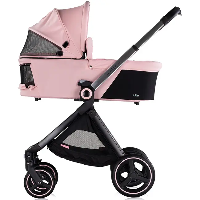 Carucior chipolino elite 3 in 1 pink marshmallow hubkket02504pm