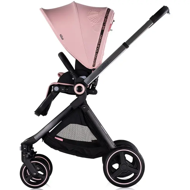 Carucior chipolino elite 3 in 1 pink marshmallow hubkket02504pm