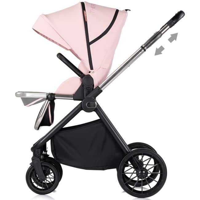 Carucior chipolino encanto 3 in 1 pink marshmallow hubkken02505pm