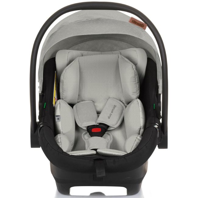 Carucior gemeni chipolino duo smart 3 in 1 biscotta hubst-kbds02505bi