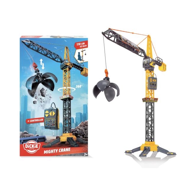 DICKIE MACARA MIGHTY CRANE 110CM ROTATIE 360 CU TELECOMANDA VIV203729022