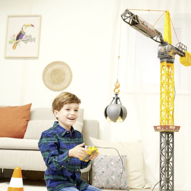 DICKIE MACARA MIGHTY CRANE 110CM ROTATIE 360 CU TELECOMANDA VIV203729022