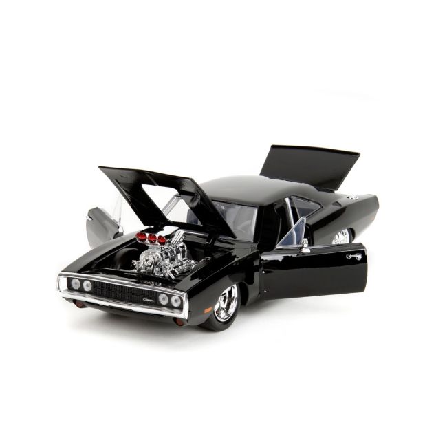 JADA FAST AND FURIOUS SET FIGURINA DOM SI MASINUTA METALICA DODGE CHARGER 1970 SCARA 1 LA 24 VIV253205006