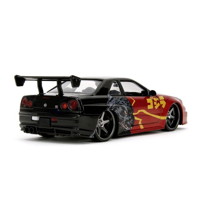 JADA GODZILLA MASINUTA METALICA NISSAN SKYLINE GTR SCARA 1 LA 24 VIV253253024