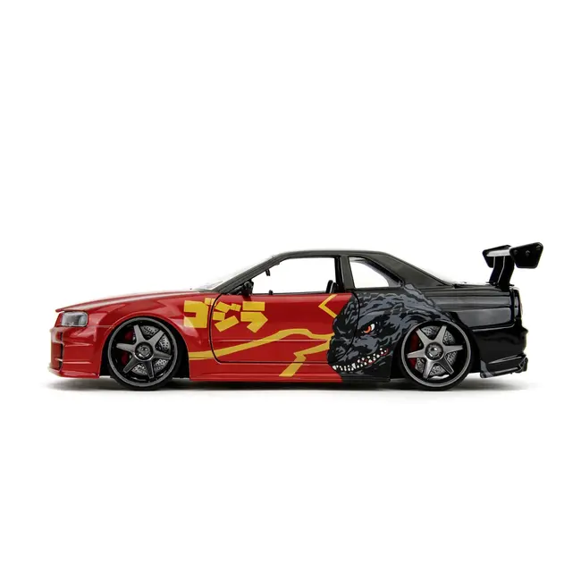 JADA GODZILLA MASINUTA METALICA NISSAN SKYLINE GTR SCARA 1 LA 24 VIV253253024