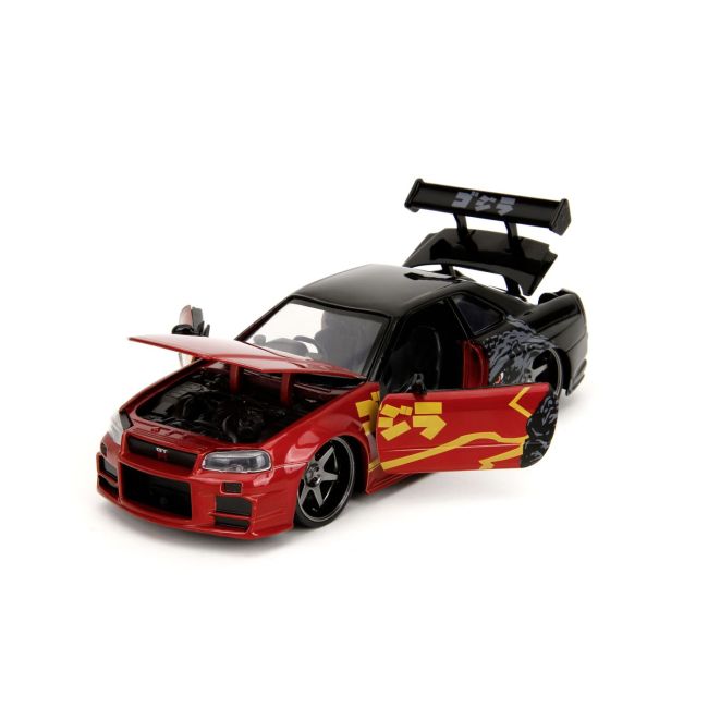 JADA GODZILLA MASINUTA METALICA NISSAN SKYLINE GTR SCARA 1 LA 24 VIV253253024