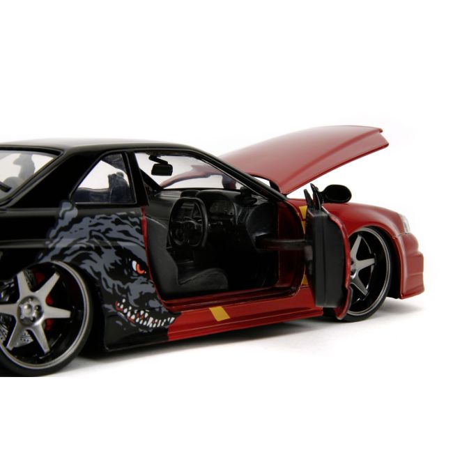 JADA GODZILLA MASINUTA METALICA NISSAN SKYLINE GTR SCARA 1 LA 24 VIV253253024