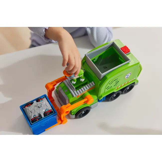 PATRULA CATELUSILOR ROCKY SI CAMIONUL DE RECICLARE CRUSH N ROLL VIV6071248