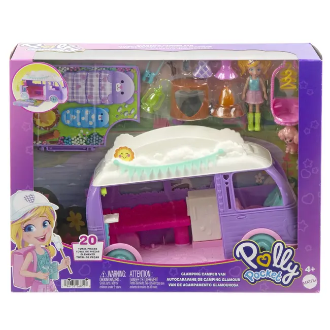 POLLY POCKET RULOTA GLAMPING VIVMTJCC32