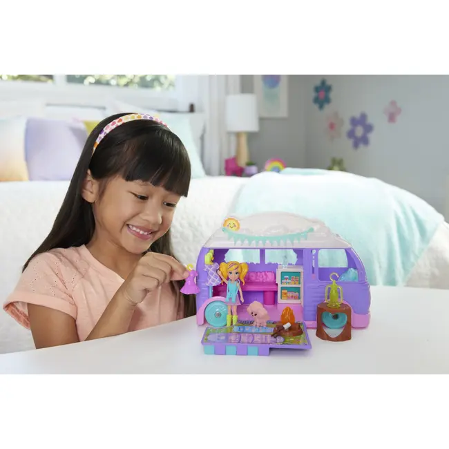 POLLY POCKET RULOTA GLAMPING VIVMTJCC32