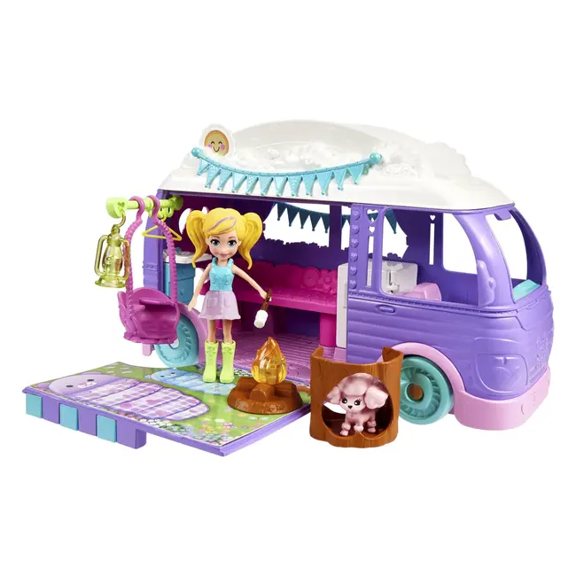 POLLY POCKET RULOTA GLAMPING VIVMTJCC32