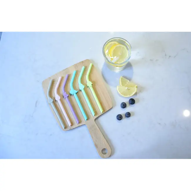 SET 6 BUC PAIE SILICON REUTILIZABILE MODEL ANIMALE MELII VIVML18100