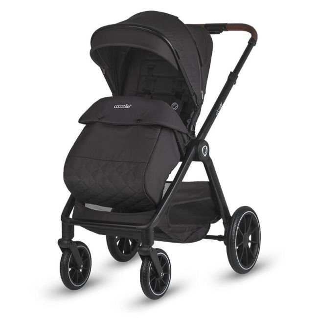 Sistem modular 3in1 coccolle aspen jet black + scoica coccolle knox anthracite smb324062360324080364