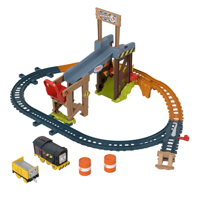 THOMAS SET DE CONSTRUCTIE RIDICA SI INCARCA MARFA CU DIESEL VIVMTJBW20