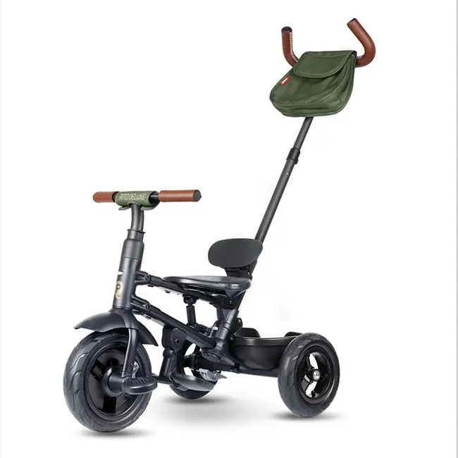 Tricicleta pliabila qplay rito deluxe verde-maslina smb324038181d