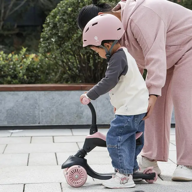 Trotineta multifunctionala 5in1 qplay sema evo roz smb325qpsemaevo10