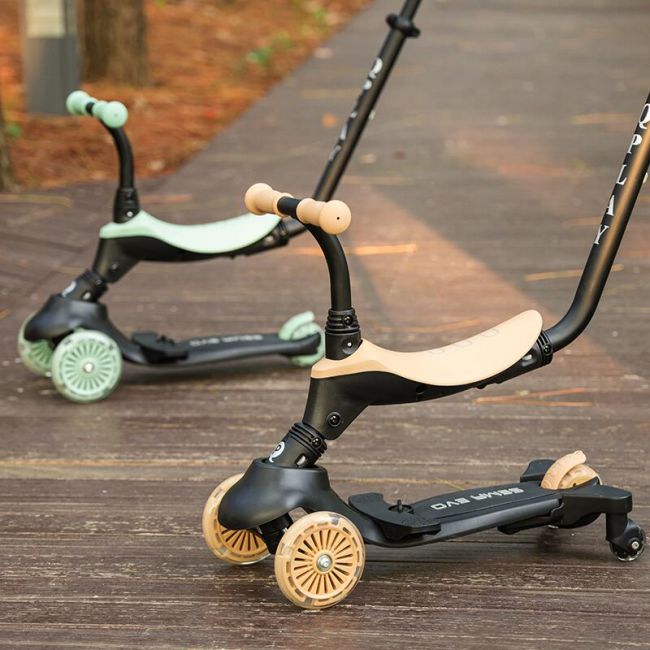 Trotineta multifunctionala 6in1 qplay sema evo verde smb325qpsemaevo80