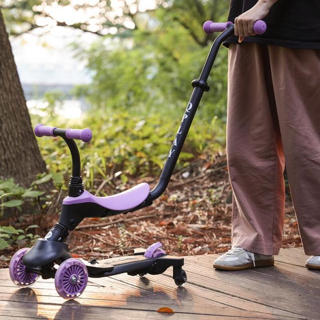Trotineta multifunctionala 6in1 qplay sema evo violet smb325qpsemaevo50