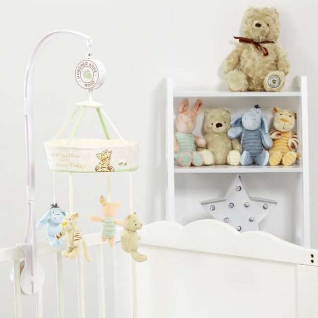 Carusel muzical pentru patut Winnie the Pooh
