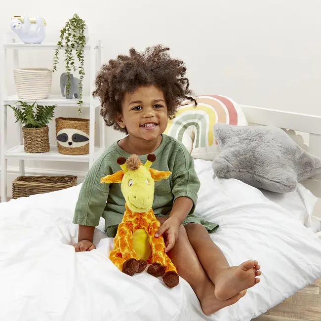 Jucarie de plus Gerald, Girafele nu stiu sa danseze, 25 cm (asezat)