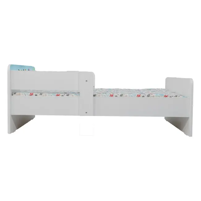 Pat Roblox, Cu Dubla Protectie, cu Saltea SafeNest 140x70 Cm, 2-8 Ani  Ptv8098