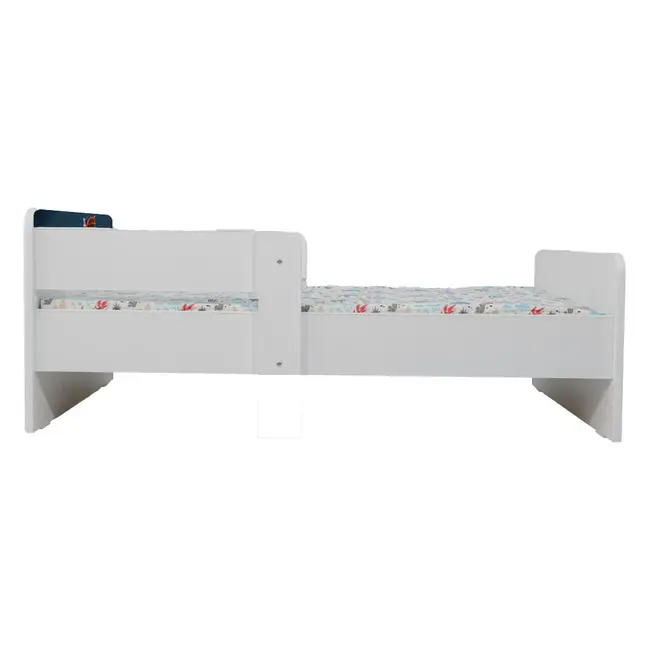 Pat baieti Roblox 2, Cu Dubla Protectie, cu Saltea SafeNest 160x80 Cm, 2-12 Ani  Ptv8121