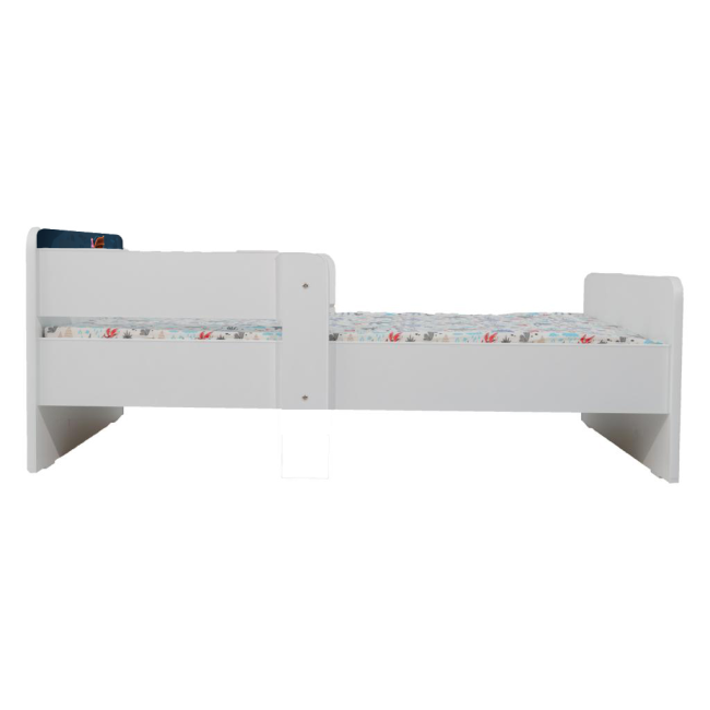 Pat baieti Roblox 2, Cu Dubla Protectie, cu Saltea SafeNest 180x80x8 Cm, 2-16 Ani Ptv8124