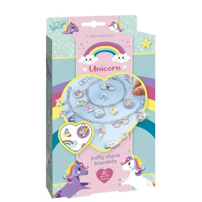 Set bratari cu pandantive - unicorni