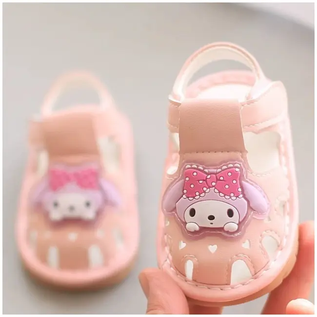 Sandalute roz cu piuitoare - melody mb2025su06-1-c