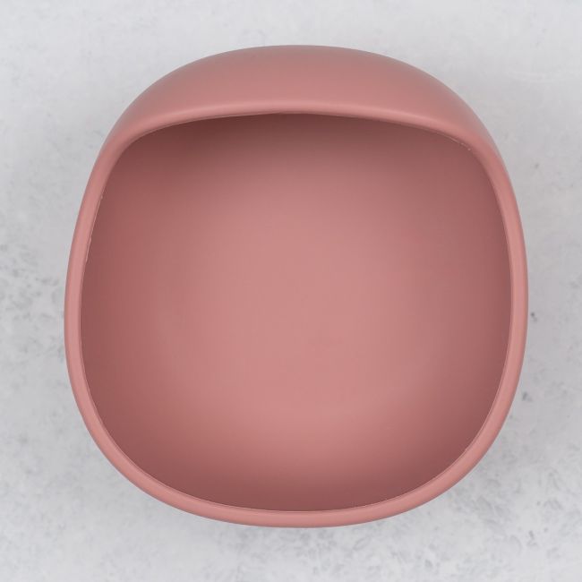 Bol din silicon cu ventuza, AppeKids, Classic - Old Rose KRTAK276104