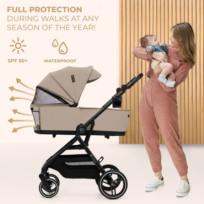 CARUCIOR KINDERKRAFT YOXI 3IN1 (MINK PRO) BEJ NISIP VIVKSYOXI00BEG3000
