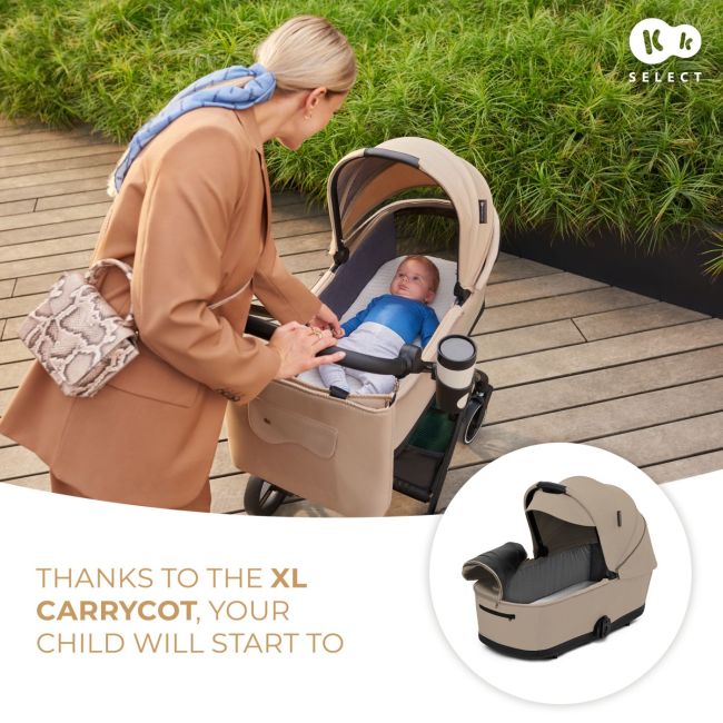 CARUCIOR KINDERKRAFT YOXI 3IN1 (MINK PRO) BEJ NISIP VIVKSYOXI00BEG3000