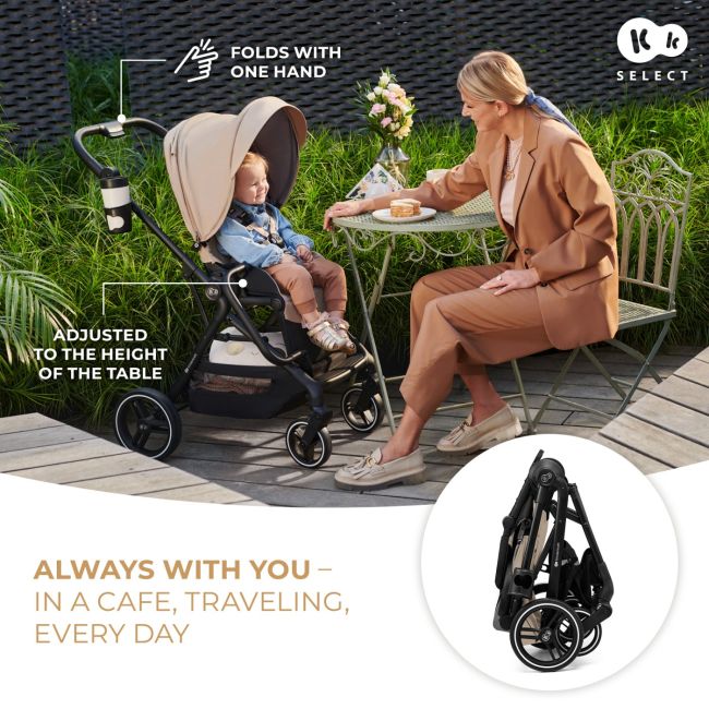 CARUCIOR KINDERKRAFT YOXI 3IN1 (MINK PRO) BEJ NISIP VIVKSYOXI00BEG3000