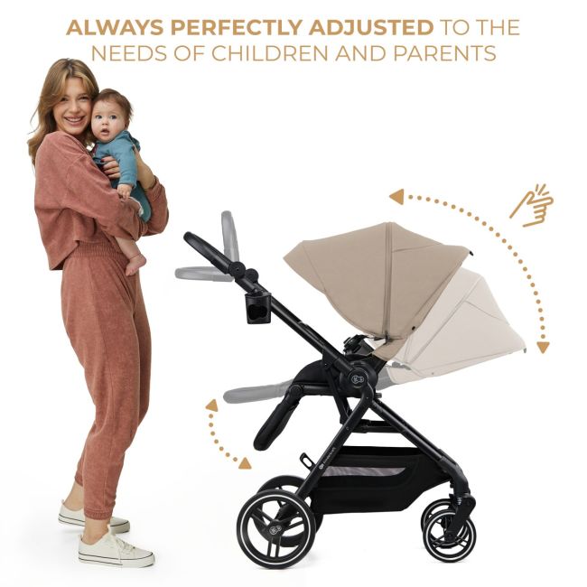 CARUCIOR KINDERKRAFT YOXI 3IN1 (MINK PRO) BEJ NISIP VIVKSYOXI00BEG3000