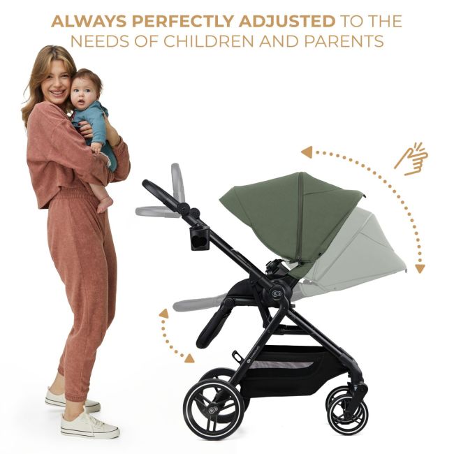 CARUCIOR KINDERKRAFT YOXI 3IN1 (MINK PRO) MISTIC GREEN VIVKSYOXI00GRE3000