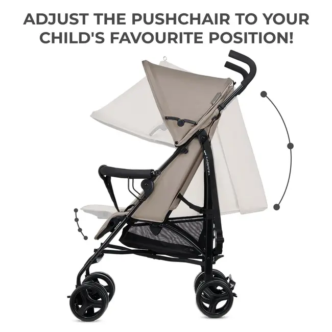 CARUCIOR SPORT KINDERKRAFT TIK, TIP UMBRELA,  STONE BEIGE VIVKSTIK000BEG0000