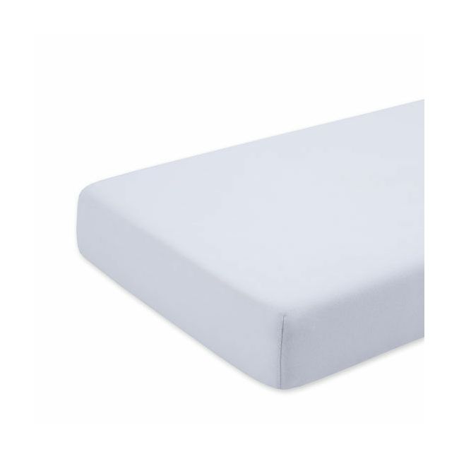 Cearceaf alb, cu elastic, din bumbac, 60x120 cm KDECE120A