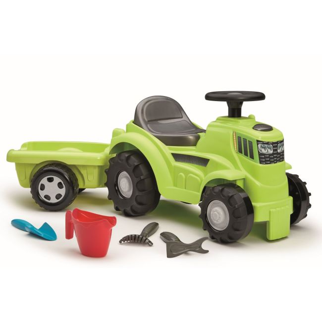 ECOIFFIER TRACTOR RIDE ON CU REMORCA 85CM VIV7600004359