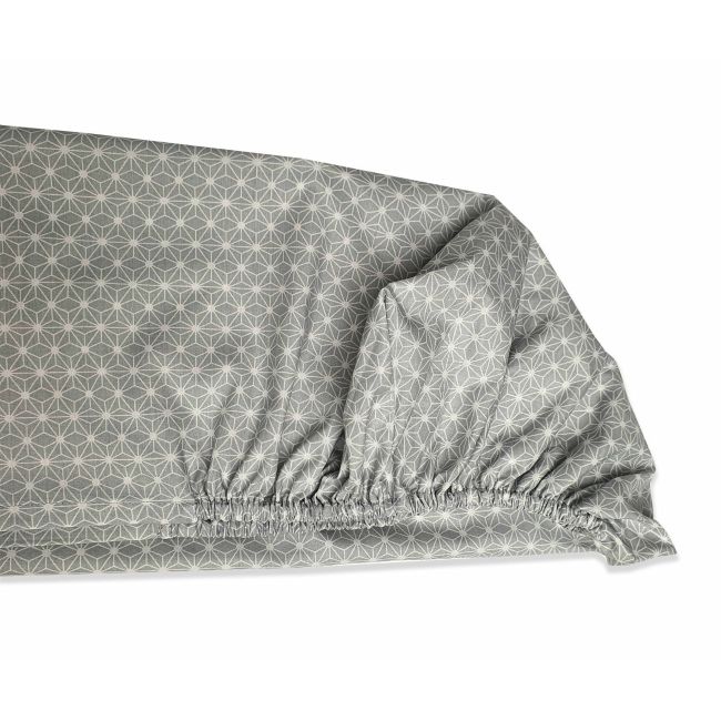 Cearceaf Shiny, cu elastic, din bumbac, 52x95 cm KDECE5295SH
