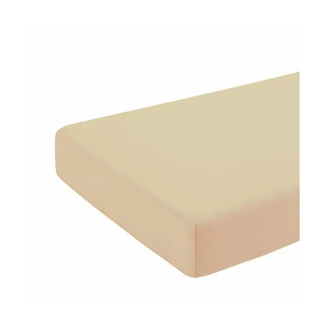 Cearceaf cappuccino, cu elastic, din bumbac, 60x85 cm KDECE6085CCPP