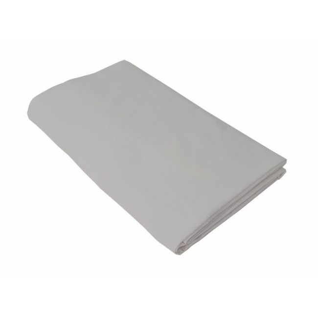 Cearceaf gri, cu elastic, din bumbac, 70x140 cm KDECE140GRI
