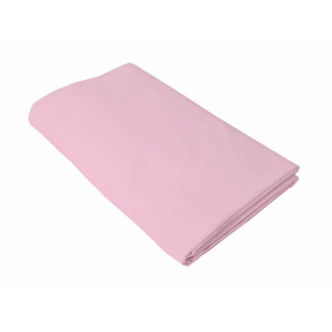 Cearceaf roz, cu elastic, din bumbac, 100x200 cm KDECE1002R